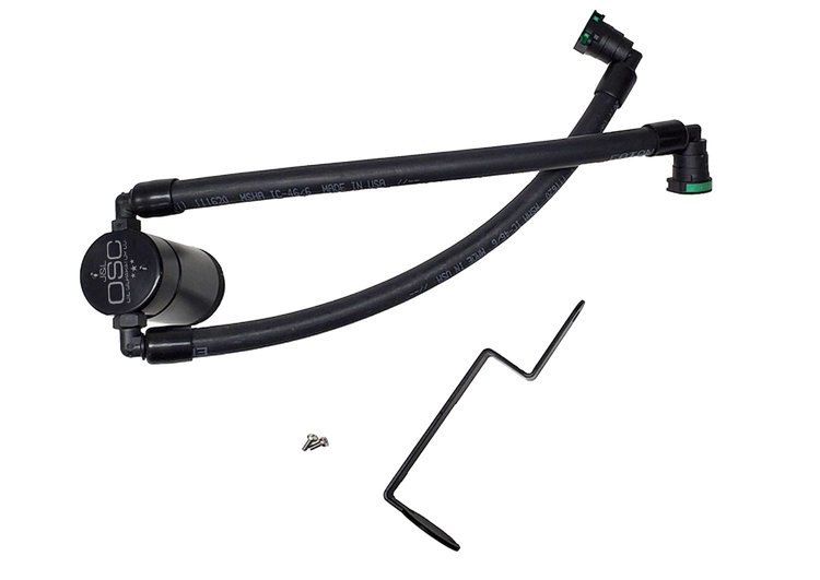 Oil Separator 3.0 Passenger Side, Black Anodized [Fits Select Ford Escape 1.5L Ecoboost, Ford Bronco Sport 1.5L Ecoboost]
