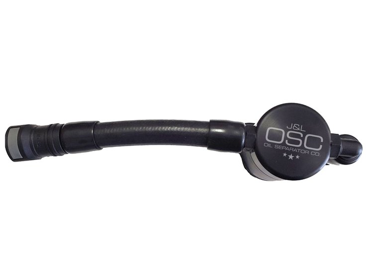 Oil Separator 3.0 V2 Driver Side, Black Anodized [2005-2010 Ford Mustang GT, Bullitt, Saleen]