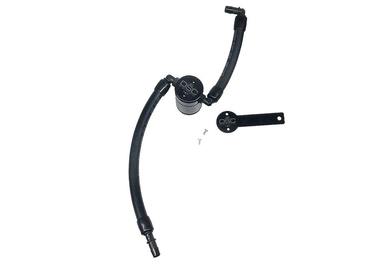 Oil Separator 3.0 Passenger Side, Black Anodized [Fits Select Ram 1500 5.7L]
