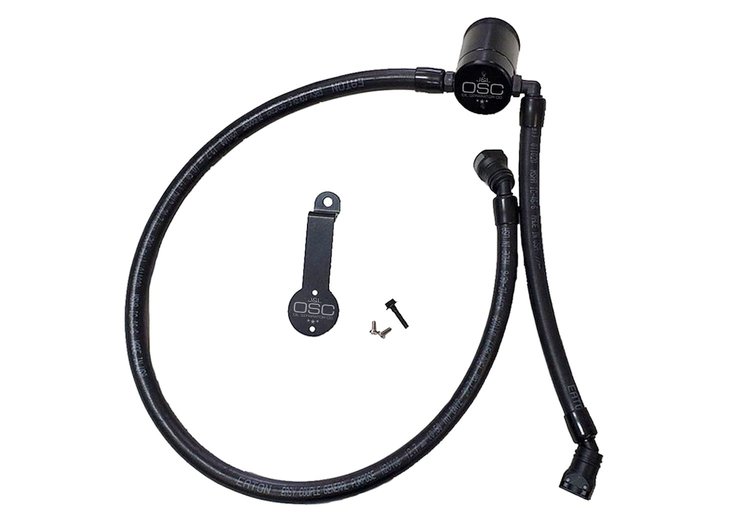 Oil Separator 3.0 Driver Side, Black Anodized [Fits Select Jeep JL Wrangler 3.6L, Jeep Gladiator 3.6L]