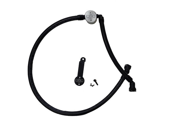 Oil Separator 3.0 Driver Side, Clear Anodized [Fits Select Jeep JL Wrangler 3.6L, Jeep Gladiator 3.6L]