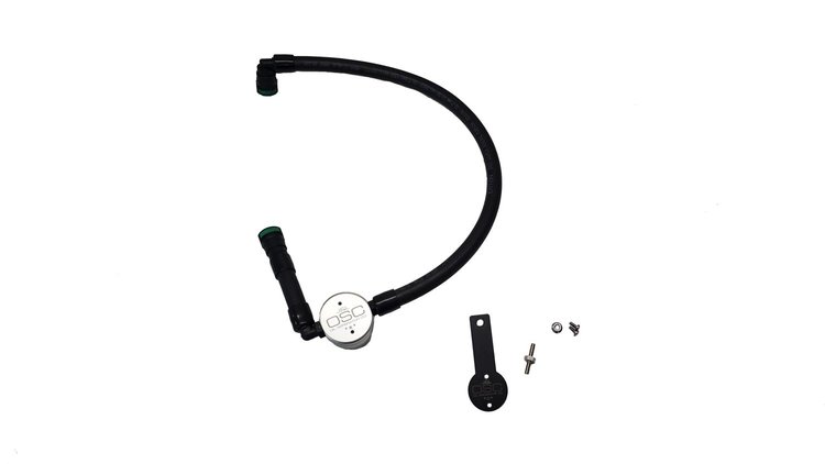 Oil Separator 3.0 Passenger Side, Clear Anodized [Fits Select Dodge Durango 3.6L, 2016-2022 Jeep Grand Cherokee 3.6L]