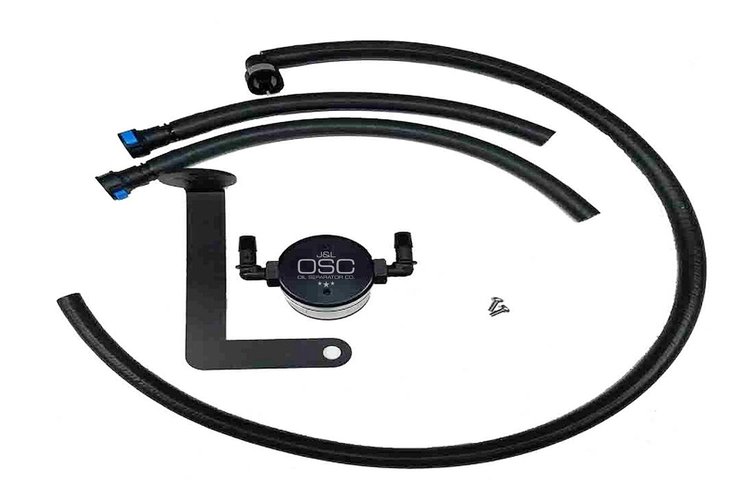 Oil Separator 3.0 Passenger Side, Black Anodized [2010-2015 Chevrolet Camaro LS3 6.2L]