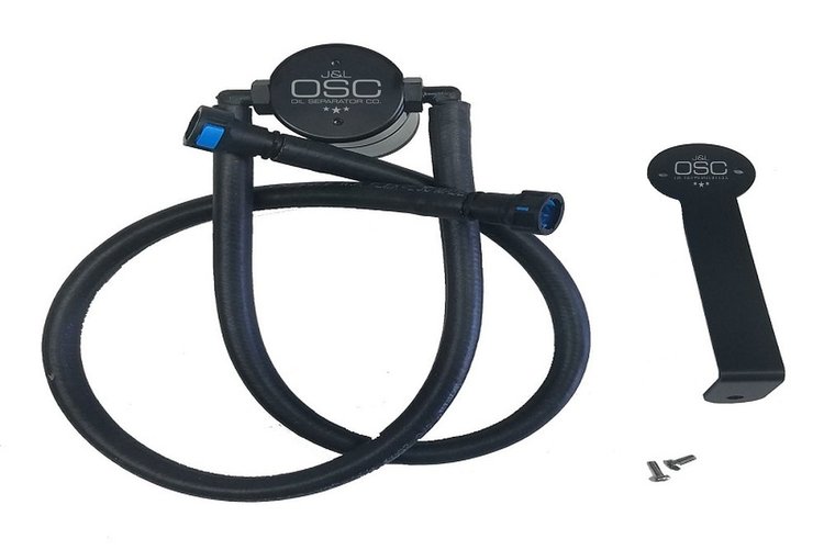 Oil Separator 3.0 Passenger Side, Black Anodized [2012-2015 Chevrolet Camaro ZL1 6.2L]