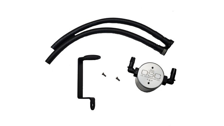 Oil Separator 3.0 Passenger Side, Clear Anodized [2014, 2015 Chevy SS Sedan with Aftermarket Intake, 2016-2017 Chevy SS Sedan]