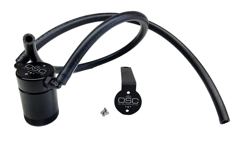 Oil Separator 3.0 Driver Side, Black Anodized [1997-2013 Chevrolet/GMC Truck/SUV 4.8L/5.3L/6.0L/6.2L]