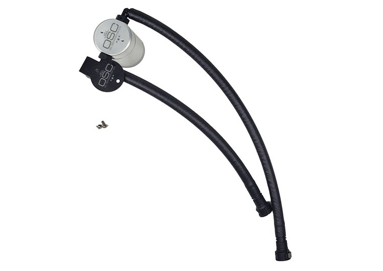 Oil Separator 3.0 Driver Side, Clear Anodized [2014-2019 Chevrolet Corvette LT1 6.2L]