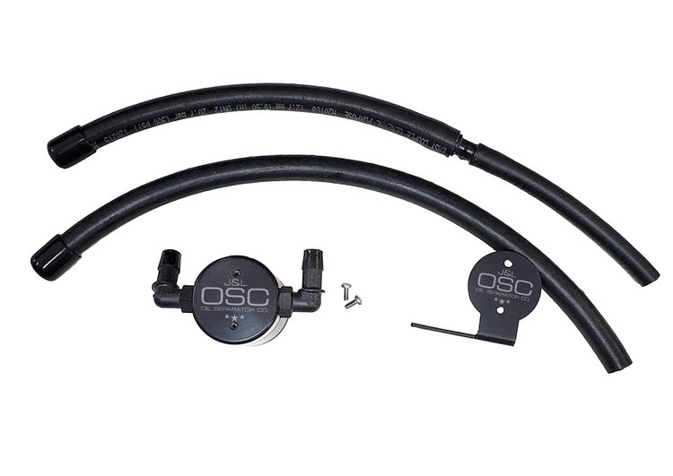 Oil Separator 3.0 Driver Side, Black Anodized [2007-2021 Toyota Tundra 5.7L, 2008-2022 Toyota Sequoia 5.7L]