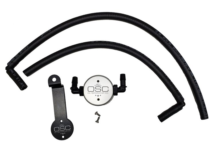 Oil Separator 3.0, Clear Anodized [2005-2015 Toyota Tacoma 4L, 2005-2022 Toyota 4Runner 4L, 2007-2014 Toyota FJ Cruiser 4L]