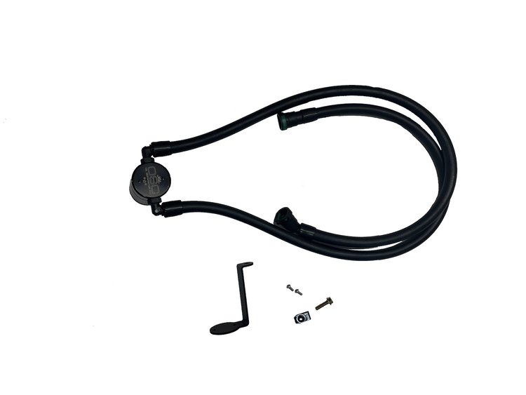 Billet Oil Separator Catch Can for 2025-2026 Explorer 2.3L EcoBoost [Black Anodized] 3121P-B