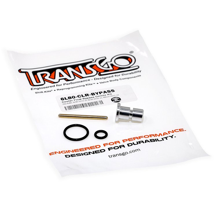 Automatic Transmission Oil Cooler Bypass Kit, 6L80, 6L90 2014-On, 8L90 2016-On, Allison 2017-19