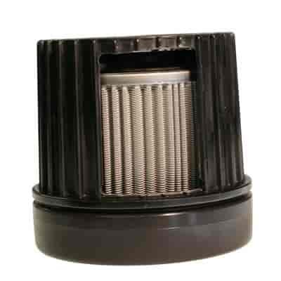 Spin-on oil/fuel filter 4 1/4 long universal thread kit viton micro 1