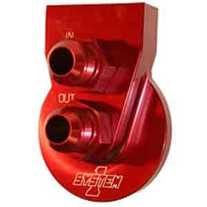Remote Oil Filter Mount 2-Bolt Flat Mount