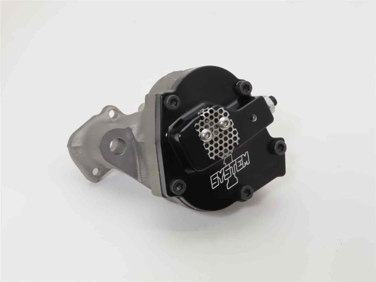 Cast Big Block Chevy Oil Pump with Billet Hard Black Anodized Cap