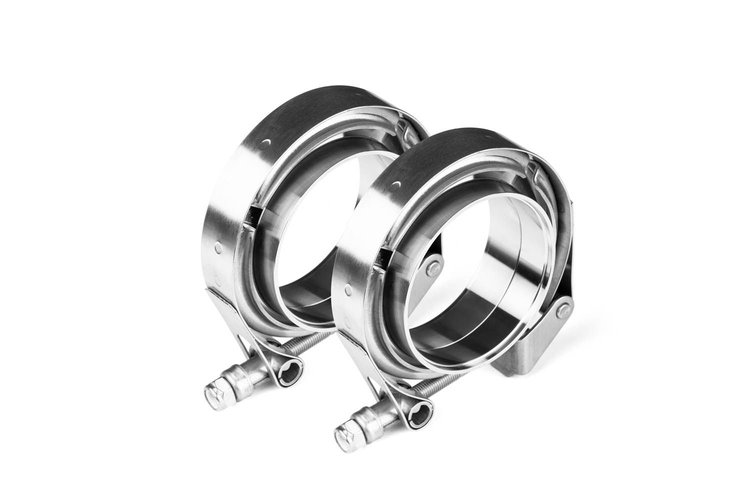 V-Band Exhaust Clamp Set, For 3 in. Diameter Tubing