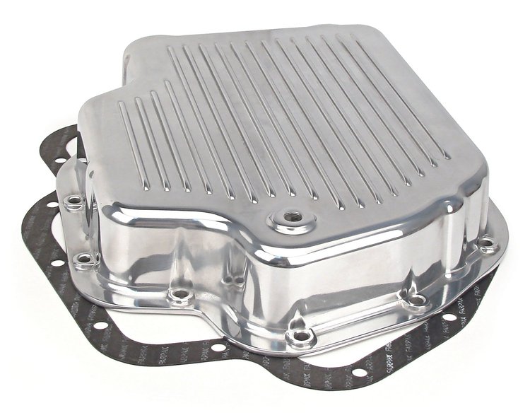 Polished Die-Cast Aluminum Transmission Pan GM TH400