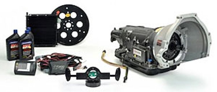 6X Six Speed Transmission Package Ford 4.6L 8-Bolt Crank Small Block Includes: