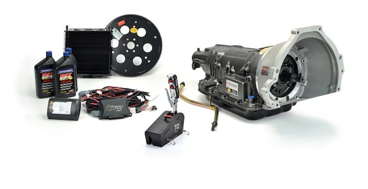 6X Six Speed Transmission Package Small Block Ford 4.6L 6-Bolt Crank Includes: