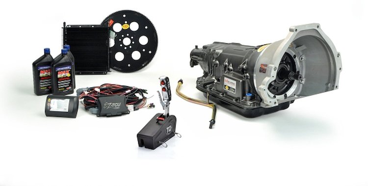 6X Six Speed Transmission Package Small Block Ford 4.6L 8-Bolt Crank Includes: