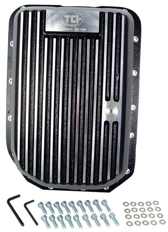Max-Cool Aluminum Deep Transmission Pan GM 4L80E/4L85E