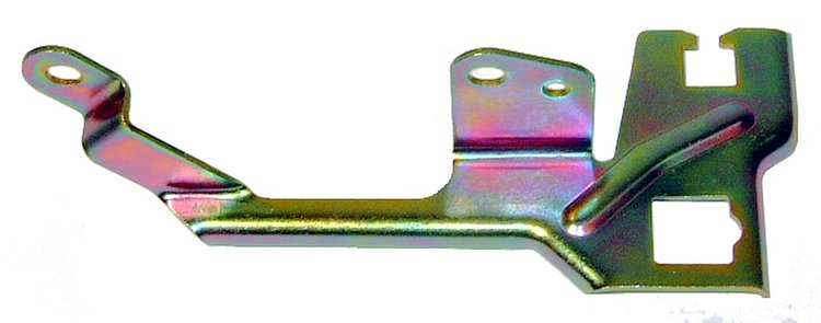 Throttle Valve Cable Bracket for 700R4/2004R TV Cable to Carter AFB, Quadrajet or Edelbrock Carburetors