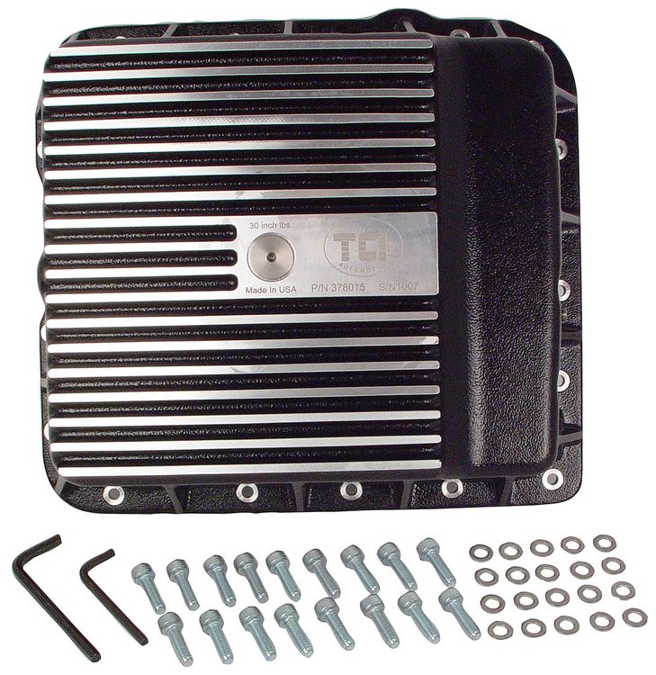 Max-Cool Aluminum Deep Transmission Pan 1997-06 GM 4L60E/4L65E