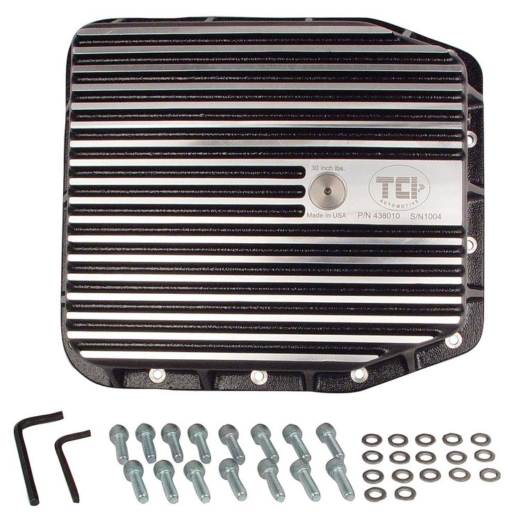 Max-Cool Aluminum Deep Transmission Pan Ford AODE/4R70W