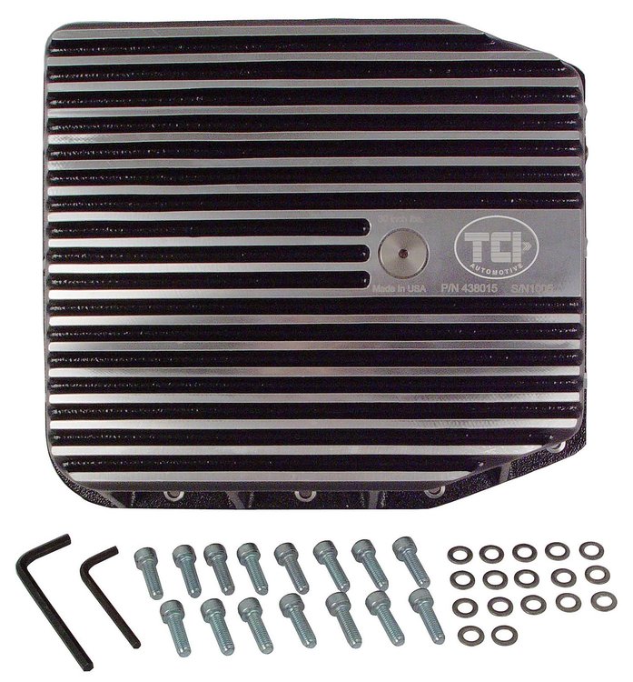 Max-Cool Aluminum Deep Transmission Pan Ford AODE/4R70W