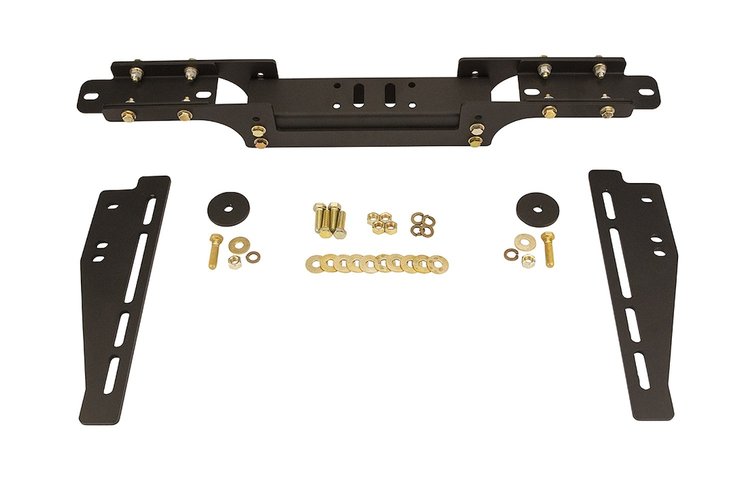 Steel Transmission Crossmember GM F-Body/X-Body (All) Transmissions - Adjustable 3-Axle Modular Design