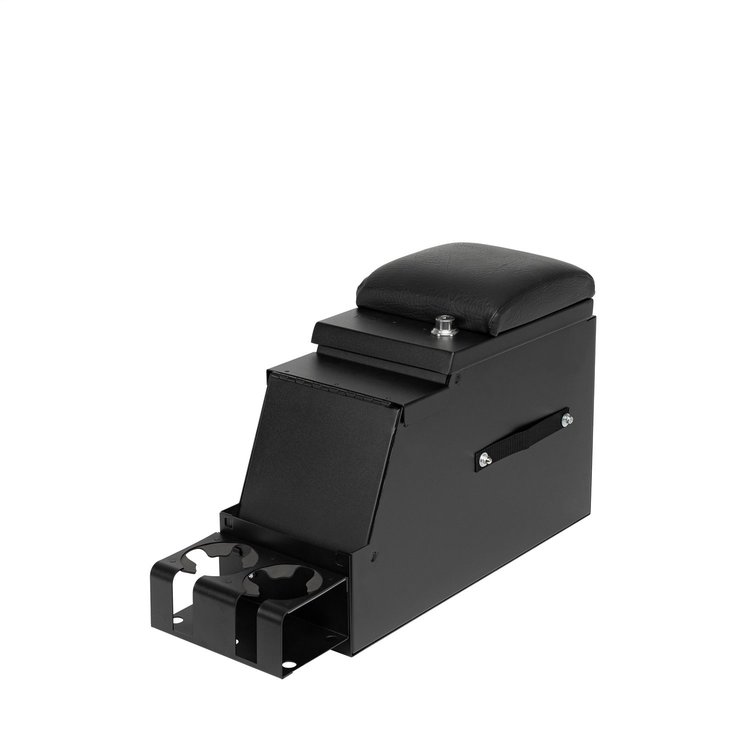 013-01 Deluxe Stereo/Center Console, Black, 8 in. Wide