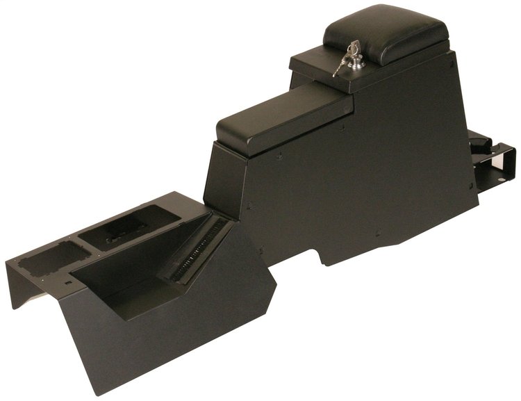 041-01 Deluxe Stereo Center Console, 1997-2006 Jeep Wrangler, Black