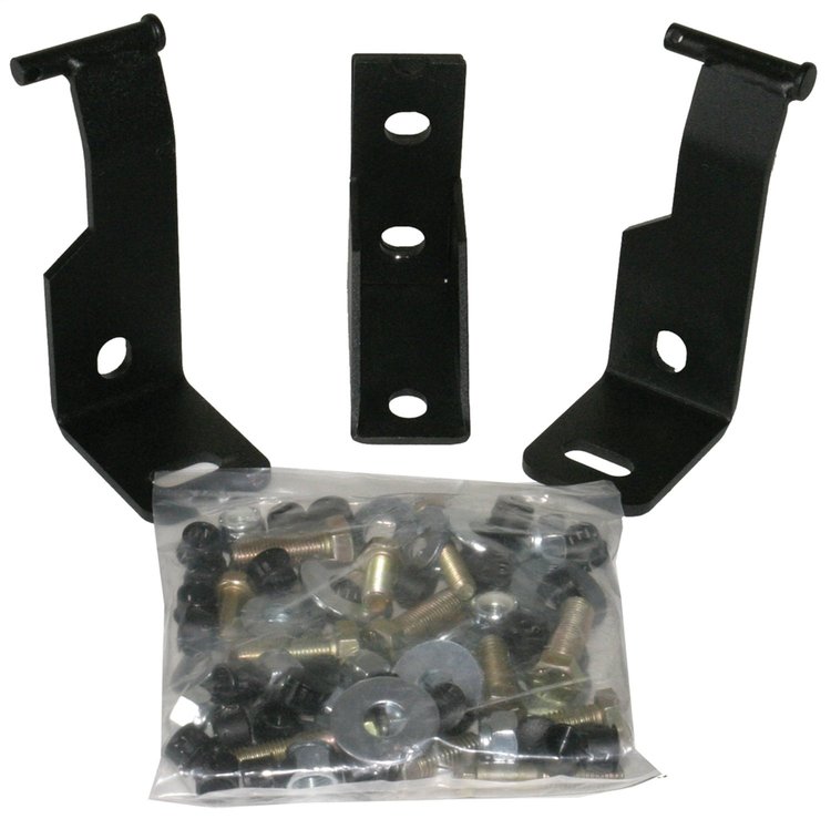 045-01 Security Drawer Mounting Kit, 1987-1995 Jeep Wrangler, Black, For Use w/PN[130]