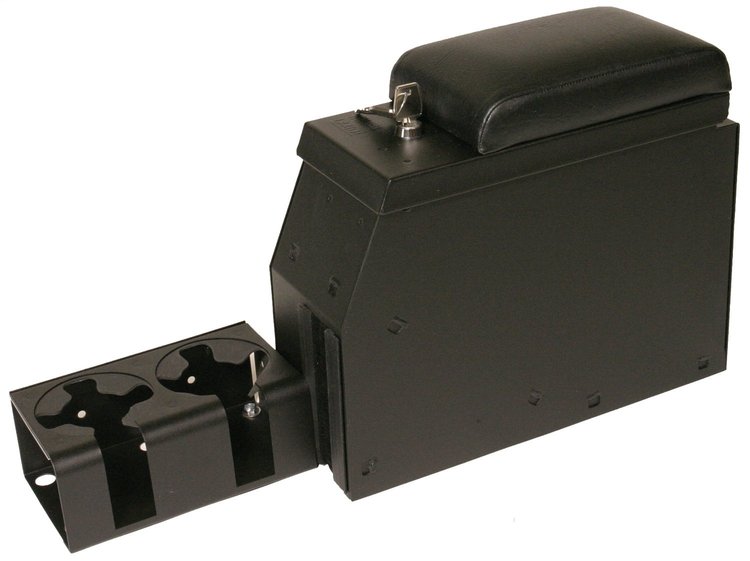 052-01 Series II Center Console, 1985-1995 Suzuki Samurai, Black, Full, Black