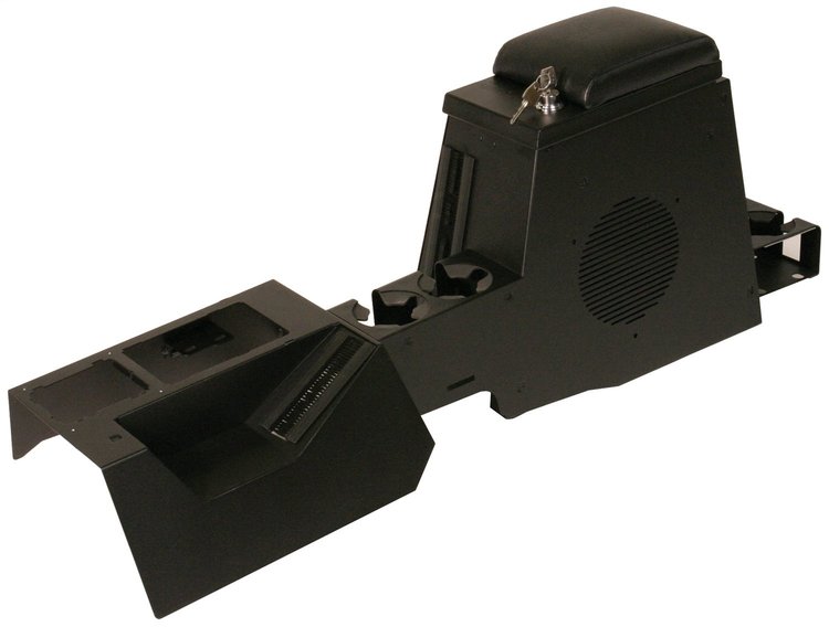 066-01 Series II Center Console, 1997-2006 Jeep Wrangler, Black, Full