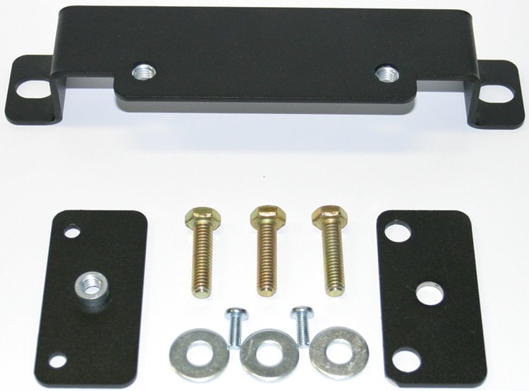 074-01 Console Mounting Kit, 1979-1980 Toyota Land Cruiser, Black, w/ Factory Rear Heater