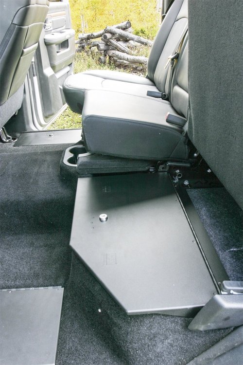 312-01 Rear Underseat Locking Lid, Select Dodge Ram 1500/2500/3500