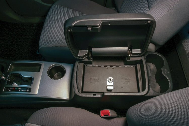 314-01 Security Console Insert, 2005-2015 Toyota Tacoma, Black