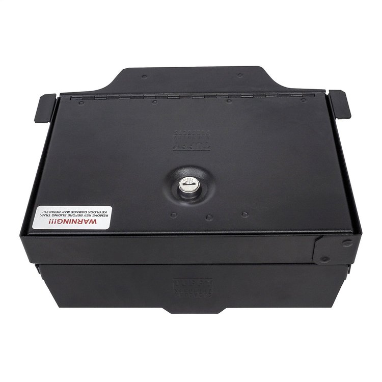 354-01 Security Console Insert, Select Ram 1500/2500/500, Black, w/Fixed Floor Console