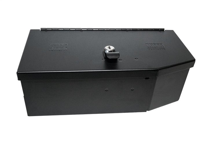 368-01 Compact Underseat Lockbox, Select Jeep Gladiator, Rear, Black