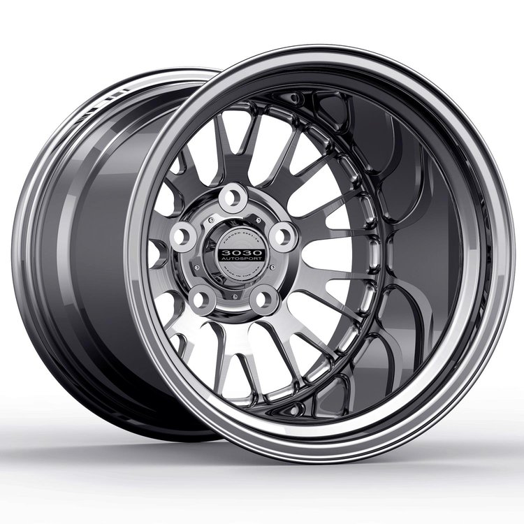Legend Non-Beadlock Wheel, Size: 15x14", Bolt Pattern: 5x4.75", Backspace: 7" [Polished]