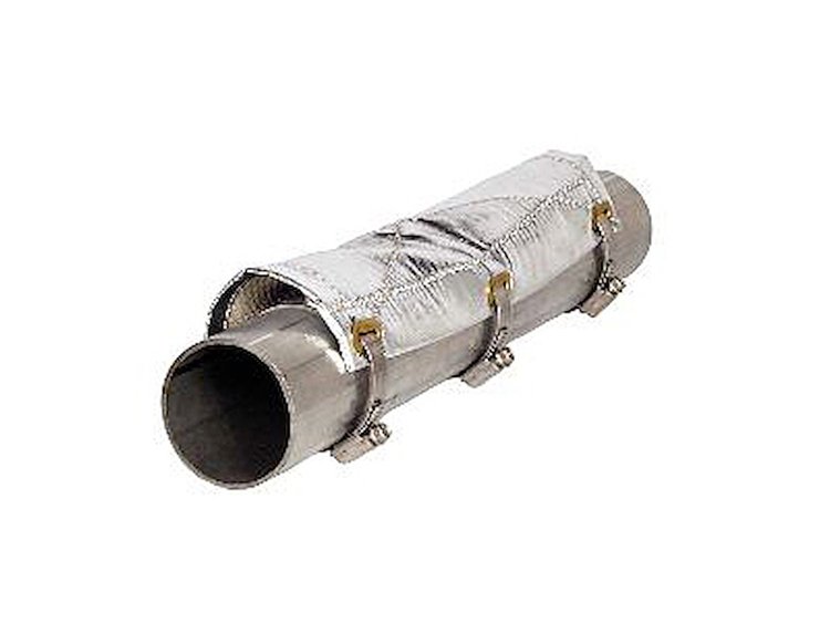 Clamp-On Heat Shield 6" x 1"