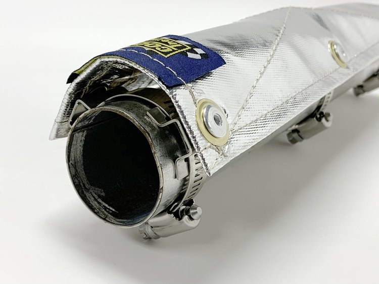 Clamp-On Heat Shield 6" x 3'