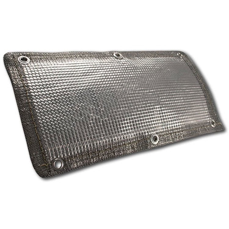 Clamp-On Heat Shield 6" x 2"