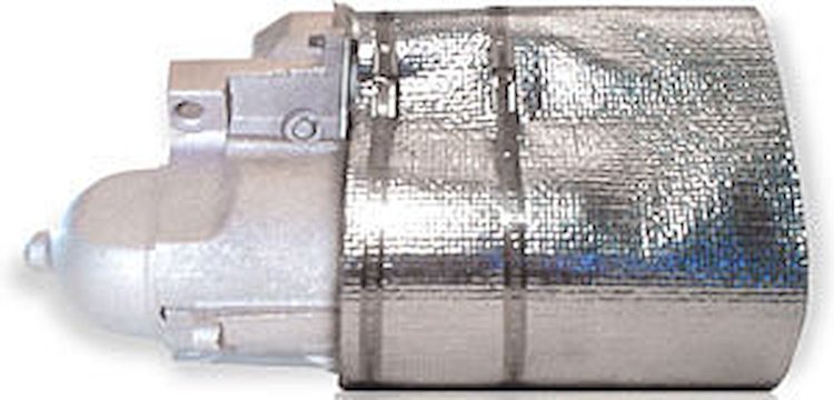 Aluminized Starter Heat Shield Universal