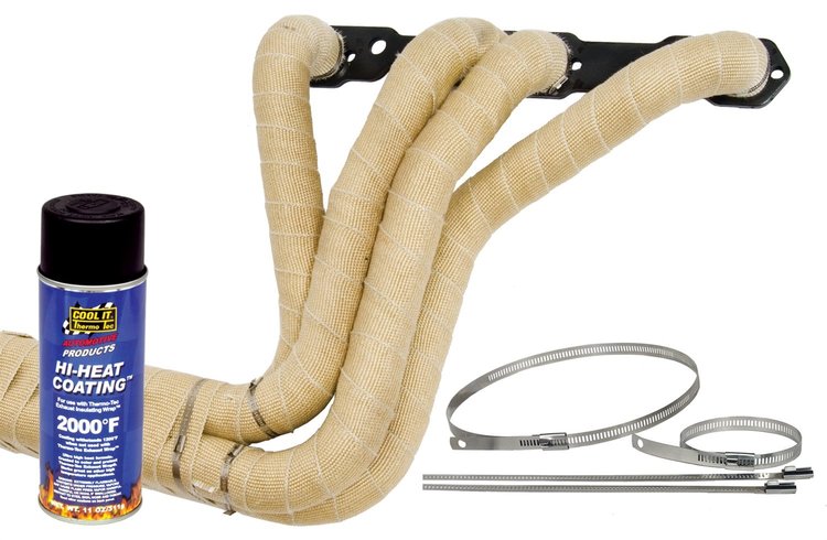 Header Wrap Kit Motorcycle & 4-Cylinder