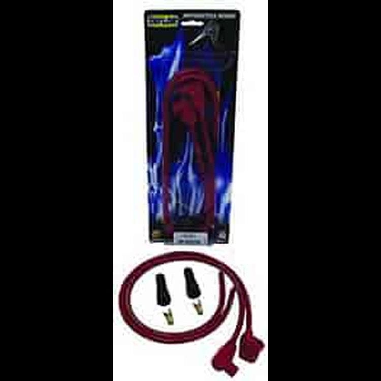 ThunderVolt 8.2mm Motorcycle Spark Plug Wires Universal Fit