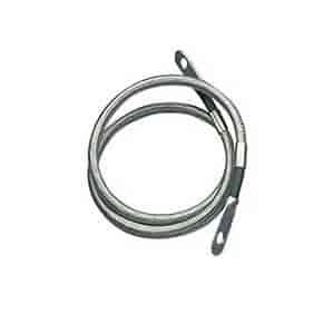 Diamondback Shielded Battery Cable 18" Length, Heavy Duty 4 Gauge