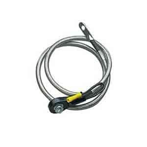 Diamondback Shielded Battery Cable 58" Length, Heavy Duty 4 Gauge