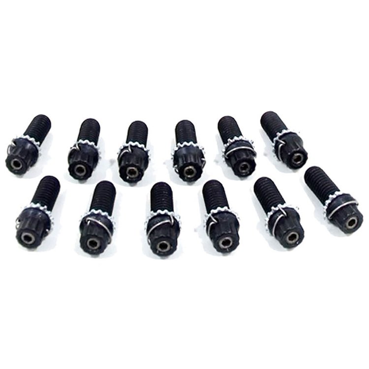 Vibe Lock Black Oxide SAE Locking Header Bolt Kit