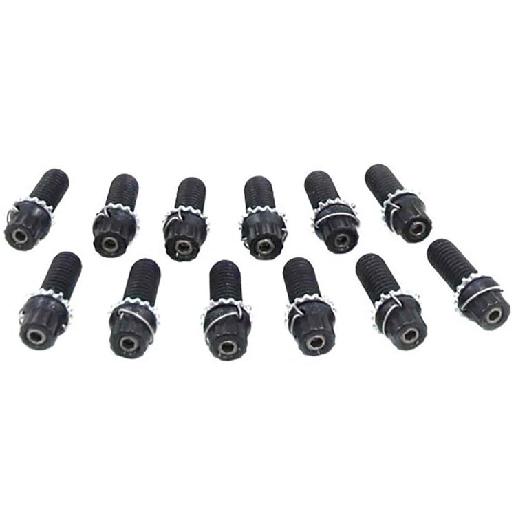 Vibe Lock Black Oxide Metric Locking Header Bolt Kit